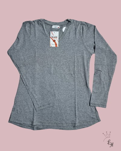 REMERA MODAL V ABER