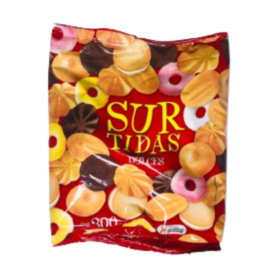 GALLETITAS SURTIDAS DULCES X 300 GR.