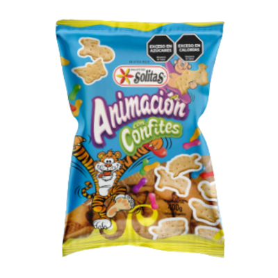 GALLETITAS ANIMACION C/ CONFITES X 400 GR.