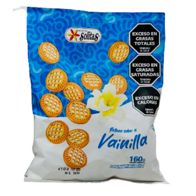 GALLETITA PRINCESS RELLENA VAINILLA X 300 GR.