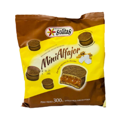MINIALFAJOR BAÑAD. C/ CHOCOLATE X 300 GR.
