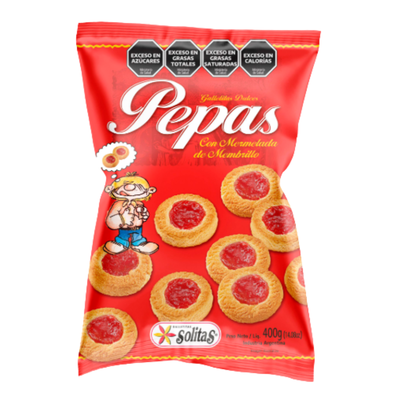 GALLETITAS PEPAS X 400 GR.