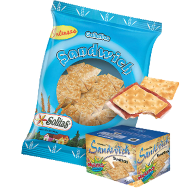 GALLETITAS SANDWICH SOLITAS X 500 GR.