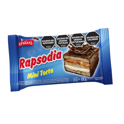 MINI TORTA RAPSODIA x 80 Gr