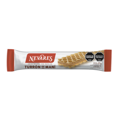 TURRON DE MANI NEVARES X 50 UNID.