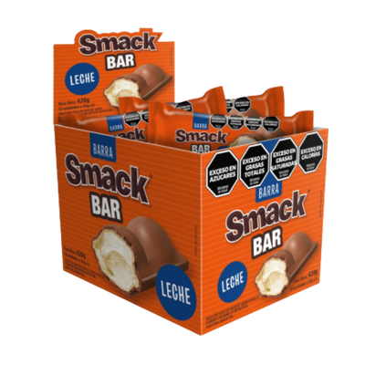 BARRA SMACK LECHE X 12 UNIDADES