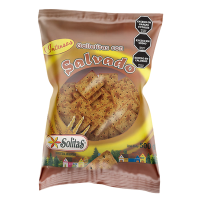 GALLETITAS SALVADO SOLITAS X 500 GR.