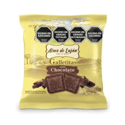 GALLET. AIRES DE LUJAN CHOCOLATE X 180 G