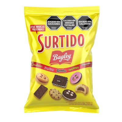 GALLET SURTIDO BAGLEY X 400 GR