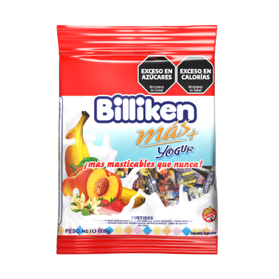 CARAMELOS MASTICABLES BILLIKEN YOGUR X 600 GR