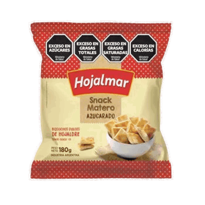 SNACK MATERO DULCE HOJALMAR X 180 GR
