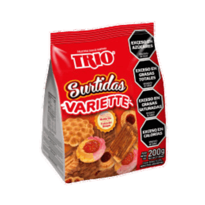 GALLET. TRIO VARIETTE X 200 GR.