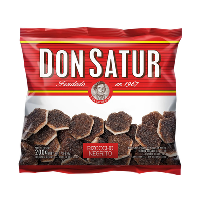 BIZC. DON SATUR NEGRITOS X 200 GR