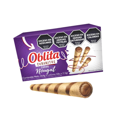 CUBANITO OBLITA X 48 U. NOUGAT