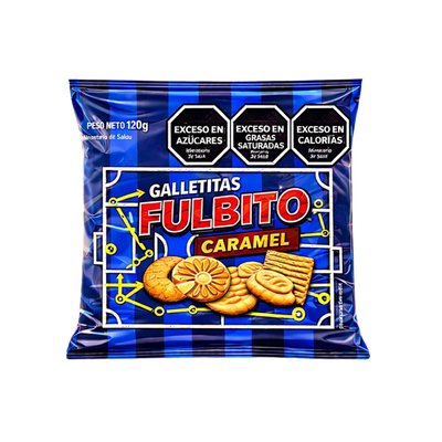 GALLETITAS FULBITO CARAMEL X 120 GR. NUEVAS