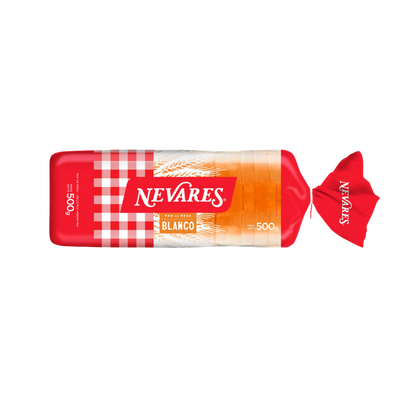 PAN BLANCO NEVARES X 500 GR.