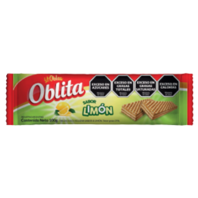 OBLEA OBLITA LIMON X 100 GR.