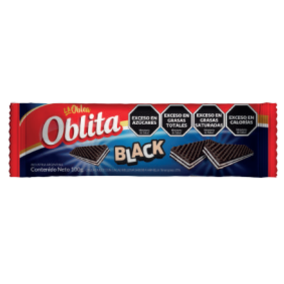 OBLEA OBLITA BLACK X 100 GR.