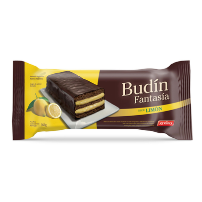 BUDIN FANTASIA S/ LIMON X 180 GR.