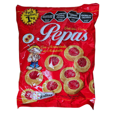 GALLETITAS PEPAS SOLITAS X 1 KG.