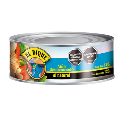 ATUN EL DIQUE AL NATURAL X 170 GR