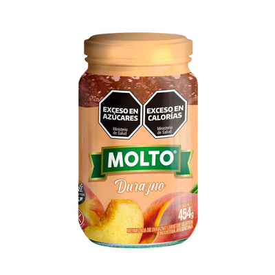 MERMELADA MOLTO X 454 GR DURAZNO