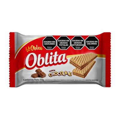OBLEA OBLITA CHOCOLATE X 50 GR.