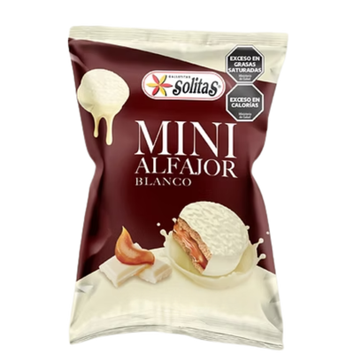 MINIALFAJOR BAÑAD. C/ CHOC. BLANCO X 300 GR.