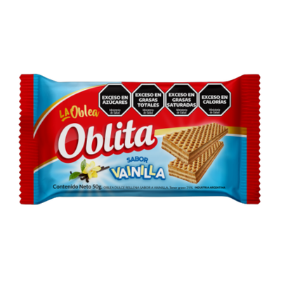 OBLEA OBLITA VAINILLA X 50 GR.
