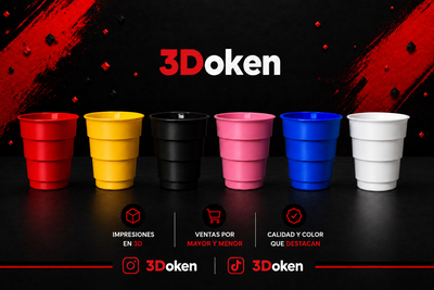POLÍMERO MATE ESCALONADO PARA IMPRESIÓN 3D 