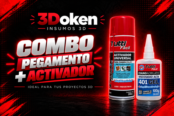 &nbsp;Combo Cianoacrilato + Activador 