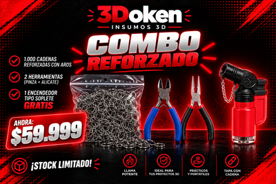 🔥Combo Llaveros Reforzados x1000 + 2 Herramientas + Encendedor Soplete DE REGALO🔥