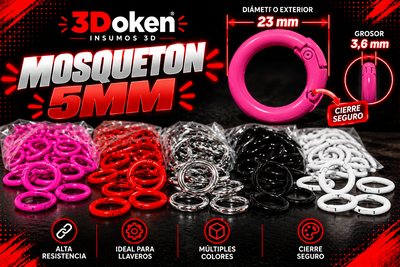 Mosquetones para Llaveros y Accesorios