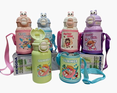 BOTELLA TERMICA INFANTIL GATITO 500ML
