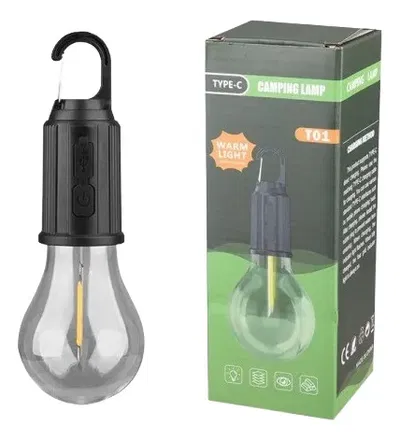 BOMBILLA FOCO LED RECARGABLE CAMPING