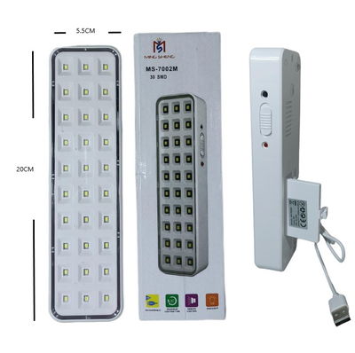 LUZ DE EMERGENCIA USB 30LED 3W