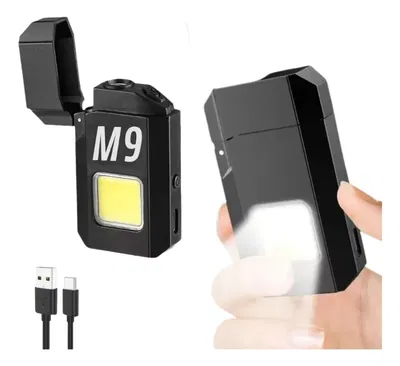 ENCENDEDOR LINTERNA ABRE LATAS M9 RECARGABLE 