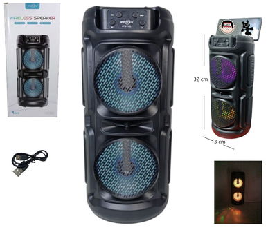 PARLANTE BT 4 PLG FM/TF/USB