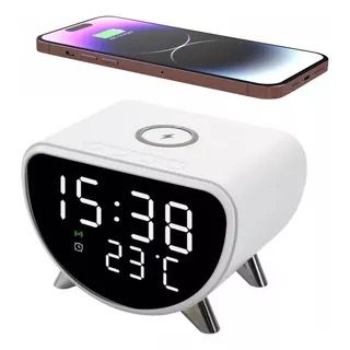 RELOJ CON BASE CARGADORA 15W 