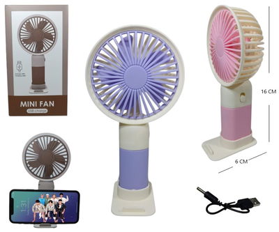 VENTILADOR 168 C/SOPORTE PARA CELU 