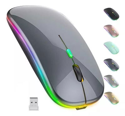 MOUSE INALAMBRICO BT/USB RECARGABLE 