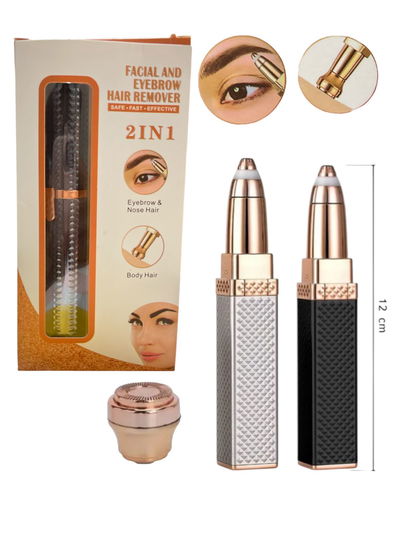  DEPILADORA FACIAL 2 EN 1