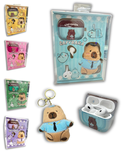 AURICULAR BLUETOOTH CAPIBARA C/ LLAVERO TWS-36