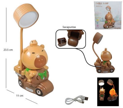 VELADOR CAPIBARA MOTO