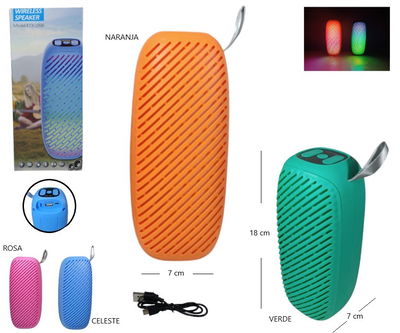 PARLANTE BT CON LUCES