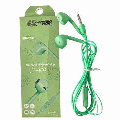  AURICULAR C/ MANOS LIBRES COLORES EN CAJA