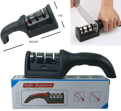 AFILADOR DE CUCHILLOS 3 EN 1 YD-168