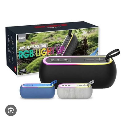 PARLANTE LIGTH UP BT/AUX/FM