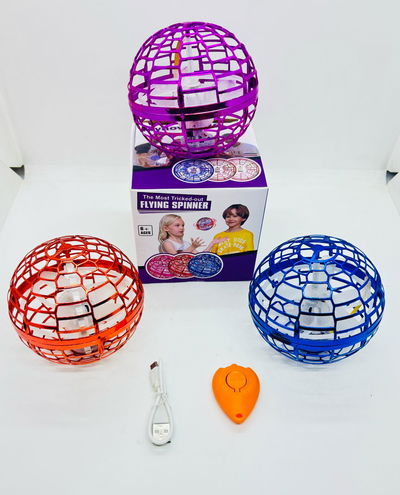 PELOTA VOLADORA RECAR C/LUZ + CONTROL REMOTO