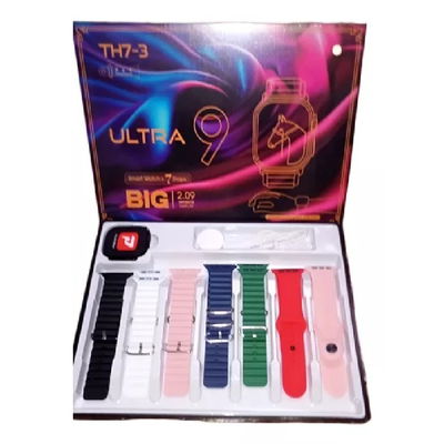 RELOJ SMART ULTRA 9 BIG C/7 MALLAS